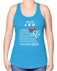 leo 307# - leo -Racerback Tank
