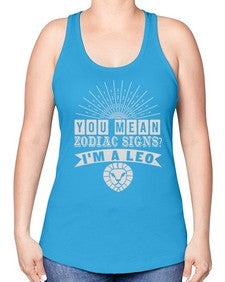 leo 309# - leo -Racerback Tank