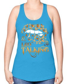 leo king 296# - leo -Racerback Tank
