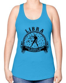 libra 25# - libra -Racerback Tank