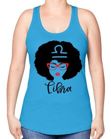 libra 332# - libra -Racerback Tank