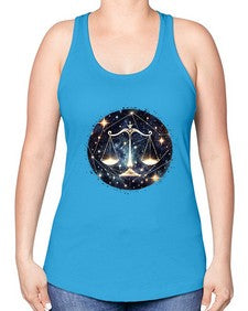 libra 340# - libra -Racerback Tank