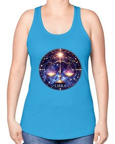 libra 341# - libra -Racerback Tank