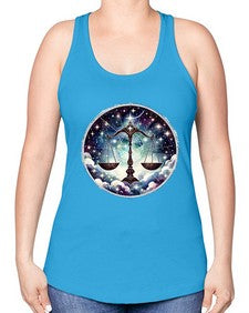 libra 342# - libra -Racerback Tank