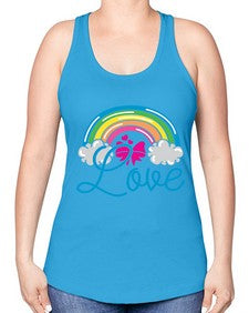love 276# - unicorn -Racerback Tank