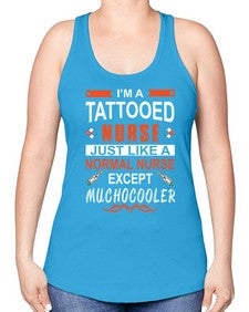 nurse tshirt 1214# - nurse -Racerback Tank