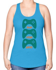 own your game 143# - video games -Racerback Tank