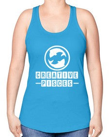 pisces 345# - pisces -Racerback Tank