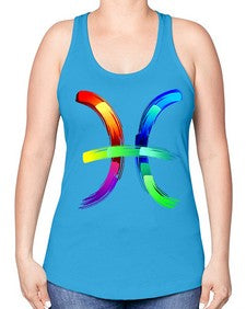 pisces 370# - pisces -Racerback Tank