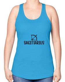 sagittarius 405# - sagittarius -Racerback Tank