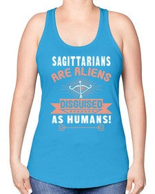 sagittarius 418# - sagittarius -Racerback Tank