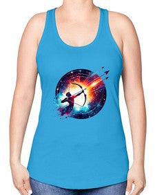 sagittarius 419# - sagittarius -Racerback Tank
