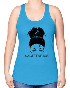 sagittarius 420# - sagittarius -Racerback Tank