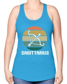 sagittarius 424# - sagittarius -Racerback Tank