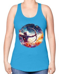 sagittarius 428# - sagittarius -Racerback Tank