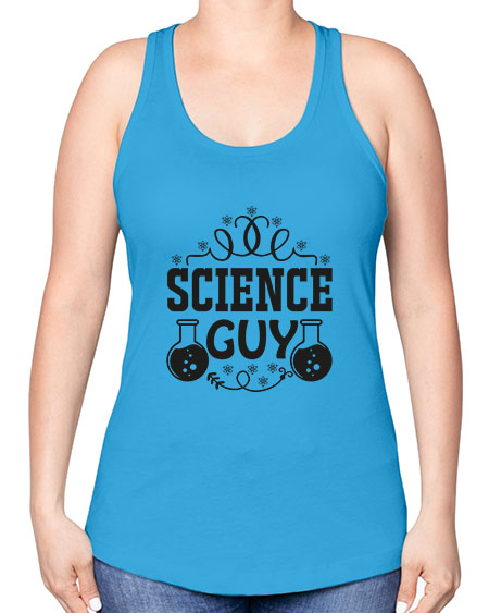 science guy 116# - general science -Racerback Tank