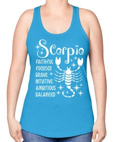 scorpio 435# - scorpio -Racerback Tank
