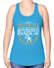 scorpio 458# - scorpio -Racerback Tank