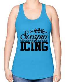 scorpio icing 442# - scorpio -Racerback Tank