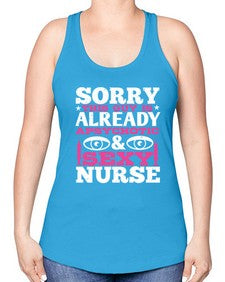 sorry this guy is Style 1424# - nurse -Racerback Tank