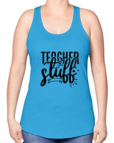 teacher stuff Style 382# - teacher -Racerback Tank