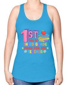 third day of third Grade 944# - third grade -Racerback Tank