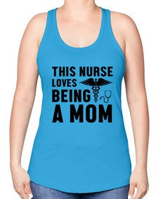 this nurse 1553# - nurse -Racerback Tank