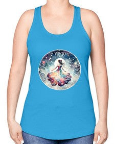 virgo 555# - virgo -Racerback Tank