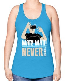 war war never changes 162# - video games -Racerback Tank