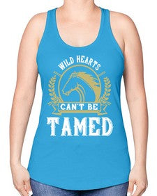 wild hearts can’t be tamed Style 11# - horse -Racerback Tank