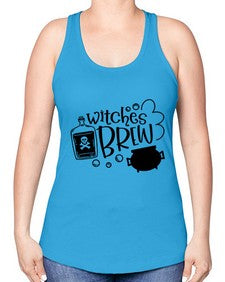 witches brew 8# - witch -Racerback Tank