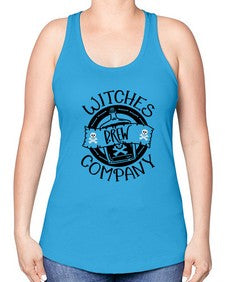 witches brew company 7# - witch -Racerback Tank