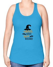 witches gotta stick together 5# - witch -Racerback Tank