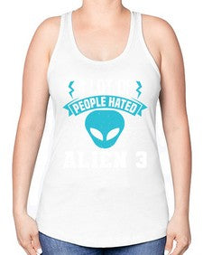 A lot of people hated alien 1# - ufo -Racerback Tank