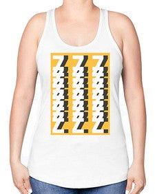 Abstract Shape 187# - art pop art -Racerback Tank
