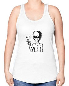 Alien 59# - ufo -Racerback Tank