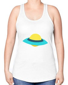 Alien 60# - ufo -Racerback Tank