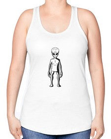 Alien 64# - ufo -Racerback Tank