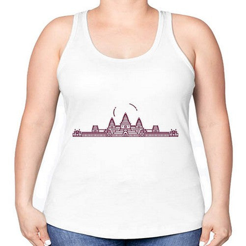 AngkorWat 327# - cities -Racerback Tank