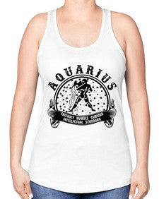 Aquarius 42# - aquarius -Racerback Tank