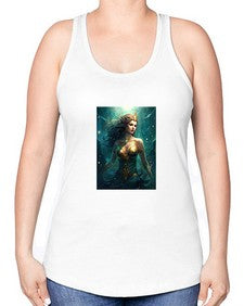 Aquarius 52# - aquarius -Racerback Tank