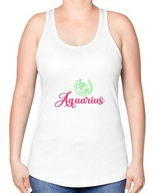 Aquarius 70# - aquarius -Racerback Tank