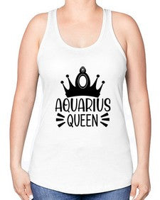 Aquarius queen 73# - aquarius -Racerback Tank