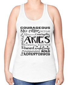 Aries 564# - aries -Racerback Tank