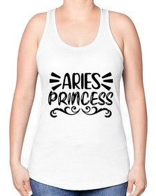 Aries princess 117# - aries -Racerback Tank