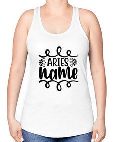 Ariesname 112# - aries -Racerback Tank