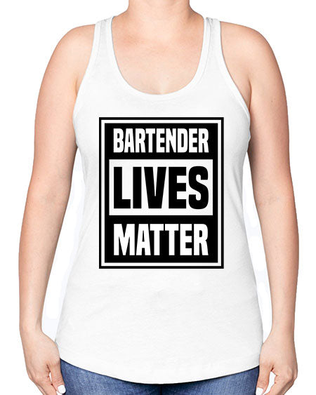 BARTENDER Style 55# - bartender -Racerback Tank
