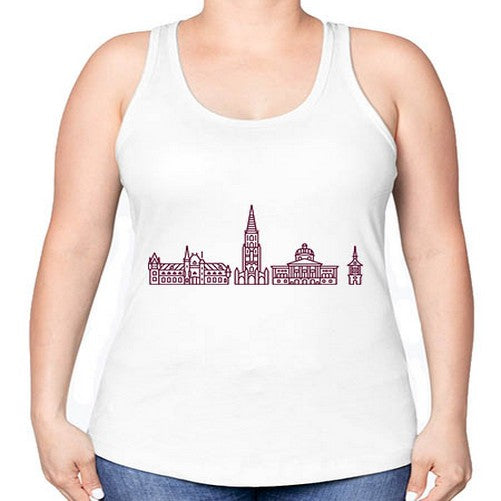 Bern 451# - cities -Racerback Tank