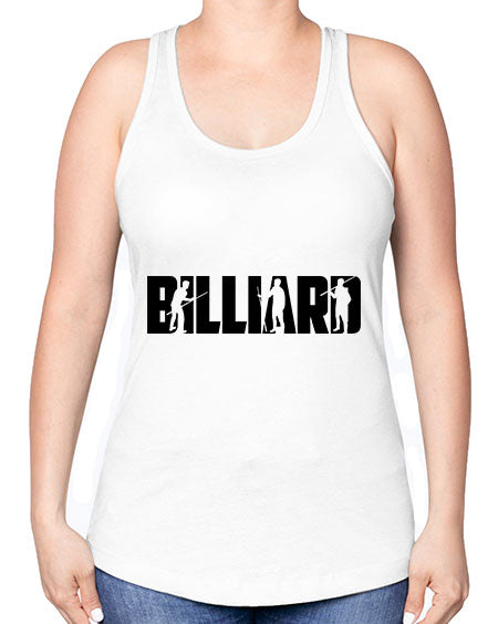 Billiard 1417# - billards -Racerback Tank