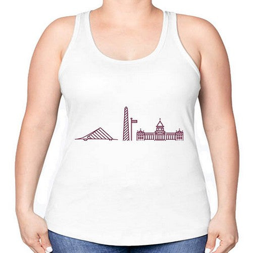 BuenosAires 515# - cities -Racerback Tank